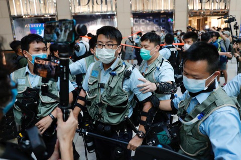 Ông Pompeo: Mỹ sát cánh cùng người dân Hong Kong, sẽ đáp trả Trung Quốc - Ảnh 1. Ông Pompeo: Mỹ sát cánh cùng người dân Hong Kong, sẽ đáp trả Trung Quốc - Ảnh 1.