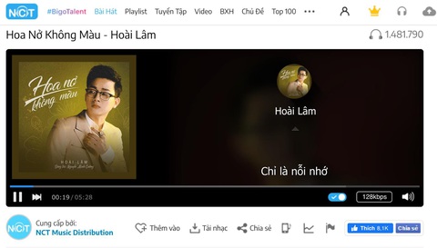 Hoài Lâm được ủng hộ với Hoa nở không màu và Buồn làm chi em ơi - Ảnh 2. Hoài Lâm được ủng hộ với Hoa nở không màu và Buồn làm chi em ơi - Ảnh 2.