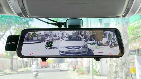 Khắc phục điểm mù gương chiếu hậu với camera hành trình VietMap G39 - Ảnh 2. Khắc phục điểm mù gương chiếu hậu với camera hành trình VietMap G39 - Ảnh 2.