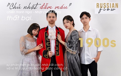 Bánh sừng bò, trang phục quý tộc… vào bộ ảnh lịch sử của học sinh Bắc Ninh - Ảnh 4. Bánh sừng bò, trang phục quý tộc… vào bộ ảnh lịch sử của học sinh Bắc Ninh - Ảnh 4.