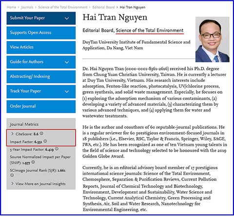 Nhà khoa học của Đại học Duy Tân nhận Giải thưởng Quả Cầu Vàng 2019 - Ảnh 3. Nhà khoa học của Đại học Duy Tân nhận Giải thưởng Quả Cầu Vàng 2019 - Ảnh 3.