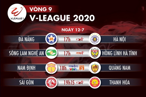 Lịch trực tiếp vòng 9 V-League 12-7: Sài Gòn đụng độ Thanh Hóa - Ảnh 1. Lịch trực tiếp vòng 9 V-League 12-7: Sài Gòn đụng độ Thanh Hóa - Ảnh 1.