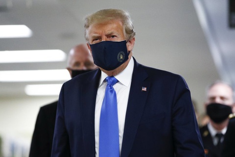 Dịch COVID-19 ngày 12-7: Ông Trump cuối cùng đã chịu đeo khẩu trang - Ảnh 5. Dịch COVID-19 ngày 12-7: Ông Trump cuối cùng đã chịu đeo khẩu trang - Ảnh 5.