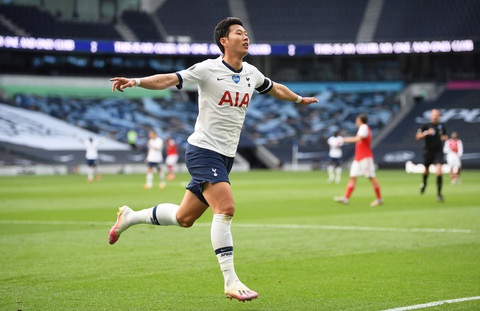 Son Heung-Min ‘nổ súng’, Tottenham thắng ngược Arsenal trong trận derby London - Ảnh 2. Son Heung-Min ‘nổ súng’, Tottenham thắng ngược Arsenal trong trận derby London - Ảnh 2.