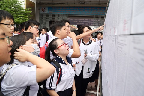 Tuyển sinh lớp 10 tại TP.HCM: Dễ thở với lớp tích hợp, căng thẳng với lớp chuyên - Ảnh 1. Tuyển sinh lớp 10 tại TP.HCM: Dễ thở với lớp tích hợp, căng thẳng với lớp chuyên - Ảnh 1.