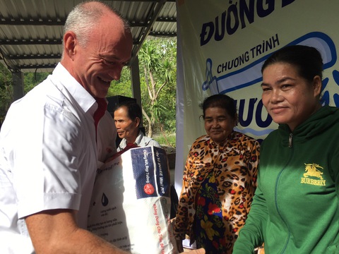 Khánh thành công trình nước sạch cho vùng hạn mặn Kiên Giang - Ảnh 3. Khánh thành công trình nước sạch cho vùng hạn mặn Kiên Giang - Ảnh 3.
