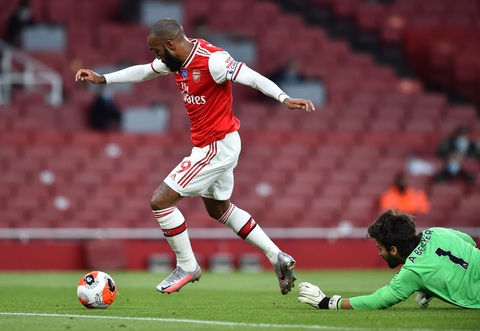 Thua ngược Arsenal, Liverpool vỡ mộng phá kỷ lục của Man City - Ảnh 2. Thua ngược Arsenal, Liverpool vỡ mộng phá kỷ lục của Man City - Ảnh 2.
