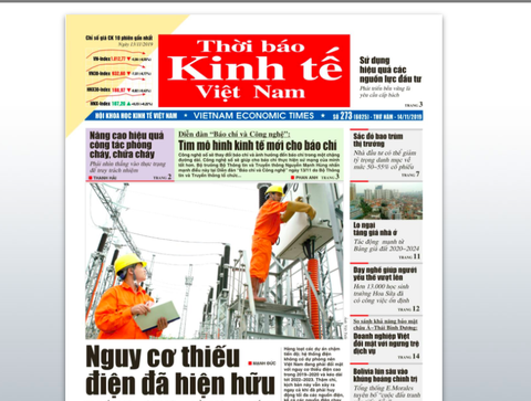 Thời báo Kinh tế Việt Nam đột ngột bị giải thể - Ảnh 1. Thời báo Kinh tế Việt Nam đột ngột bị giải thể - Ảnh 1.