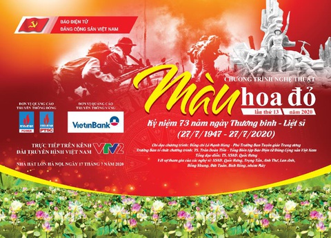 Chương trình nghệ thuật đặc sắc Màu hoa đỏ - Ảnh 1. Chương trình nghệ thuật đặc sắc Màu hoa đỏ - Ảnh 1.