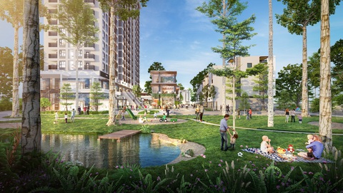Ecopark, đô thị nghỉ dưỡng giữa lòng Hà Nội - Ảnh 9. Ecopark, đô thị nghỉ dưỡng giữa lòng Hà Nội - Ảnh 9.