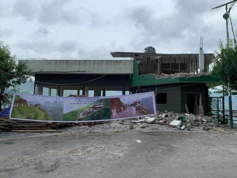 Mã Pì Lèng Panorama đang được cải tạo thành điểm dừng chân - Ảnh 2. Mã Pì Lèng Panorama đang được cải tạo thành điểm dừng chân - Ảnh 2.