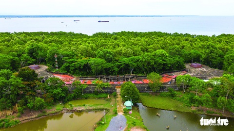 Bên trong đồn Rạch Cát - pháo đài lớn nhất Đông Dương - Ảnh 1. Bên trong đồn Rạch Cát - pháo đài lớn nhất Đông Dương - Ảnh 1.