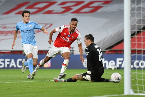 Aubameyang rực sáng, Arsenal hạ Man City vào chung kết Cúp FA - Ảnh 3. Aubameyang rực sáng, Arsenal hạ Man City vào chung kết Cúp FA - Ảnh 3.