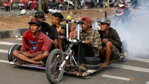 Những chiếc xe Vespa không đụng hàng ở Indonesia - Ảnh 1. Những chiếc xe Vespa không đụng hàng ở Indonesia - Ảnh 1.