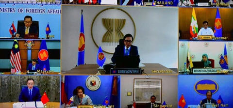 Trung Quốc, ASEAN cam kết tiếp tục đàm phán Bộ quy tắc ứng xử ở Biển Đông - Ảnh 1. Trung Quốc, ASEAN cam kết tiếp tục đàm phán Bộ quy tắc ứng xử ở Biển Đông - Ảnh 1.