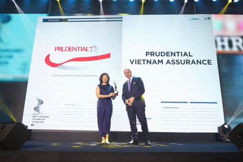 Prudential Việt Nam lần thứ 3 được vinh danh Nơi làm việc tốt nhất Châu Á - Ảnh 1. Prudential Việt Nam lần thứ 3 được vinh danh Nơi làm việc tốt nhất Châu Á - Ảnh 1.
