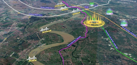Hà Nội xây loạt cầu vượt sông Hồng, đánh thức tiềm năng khu Đông - Ảnh 2. Hà Nội xây loạt cầu vượt sông Hồng, đánh thức tiềm năng khu Đông - Ảnh 2.