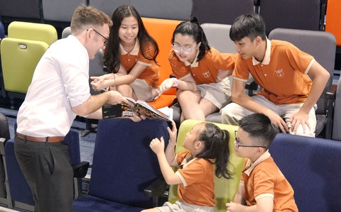 Môi trường học tập chuẩn quốc tế qua góc nhìn của một giáo viên bản ngữ - Ảnh 4. Môi trường học tập chuẩn quốc tế qua góc nhìn của một giáo viên bản ngữ - Ảnh 4.
