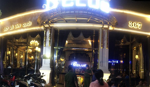 B-Club ở Bình Tân bị đột kích lần 2, vẫn có dân chơi dương tính ma túy - Ảnh 2. B-Club ở Bình Tân bị đột kích lần 2, vẫn có dân chơi dương tính ma túy - Ảnh 2.