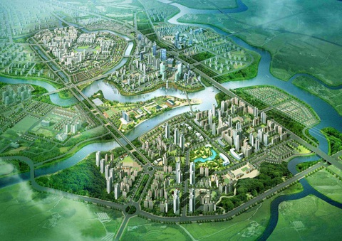 Nam Sài Gòn sắp có đô thị 349ha - Ảnh 1. Nam Sài Gòn sắp có đô thị 349ha - Ảnh 1.