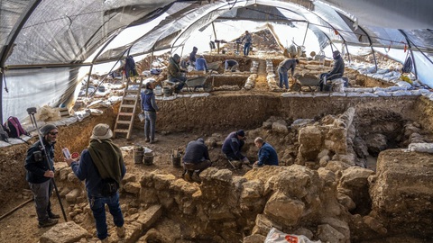 Israel phát hiện trung tâm lưu trữ 2.700 năm tuổi - Ảnh 1. Israel phát hiện trung tâm lưu trữ 2.700 năm tuổi - Ảnh 1.