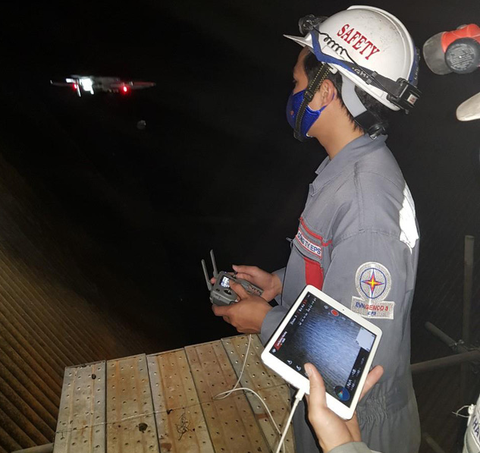 EPS ứng dụng thành công công nghệ Drone Inspection - Ảnh 2. EPS ứng dụng thành công công nghệ Drone Inspection - Ảnh 2.
