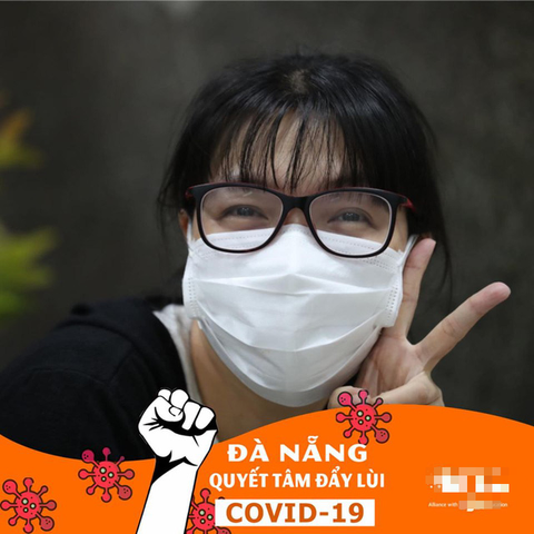 Người Đà Nẵng thay avatar, động viên nhau vượt qua COVID-19 - Ảnh 1. Người Đà Nẵng thay avatar, động viên nhau vượt qua COVID-19 - Ảnh 1.