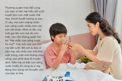 Hiểu con cần gì khi sốt xuất huyết để mẹ chăm nhanh khỏe - Ảnh 3. Hiểu con cần gì khi sốt xuất huyết để mẹ chăm nhanh khỏe - Ảnh 3.