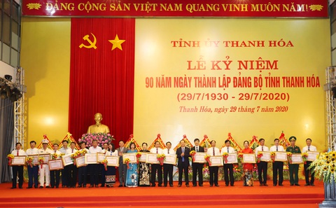 Kỷ niệm 90 năm ngày thành lập Đảng bộ tỉnh Thanh Hóa - Ảnh 3. Kỷ niệm 90 năm ngày thành lập Đảng bộ tỉnh Thanh Hóa - Ảnh 3.