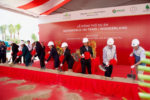 Khởi công phân kỳ Wonderland - Novaworld Ho Tram - Ảnh 1. Khởi công phân kỳ Wonderland - Novaworld Ho Tram - Ảnh 1.