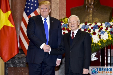 Tổng bí thư, Chủ tịch nước Nguyễn Phú Trọng điện mừng Tổng thống Donald Trump - Ảnh 1. Tổng bí thư, Chủ tịch nước Nguyễn Phú Trọng điện mừng Tổng thống Donald Trump - Ảnh 1.