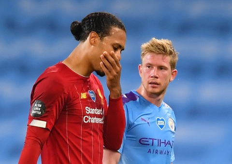 Mắc nhiều sai lầm, Liverpool bị Man City vùi dập 4 bàn không gỡ - Ảnh 3. Mắc nhiều sai lầm, Liverpool bị Man City vùi dập 4 bàn không gỡ - Ảnh 3.