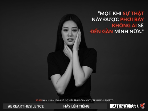 Hoa hậu Khánh Vân phản đối quấy rối tình dục qua Break the silence - Ảnh 8. Hoa hậu Khánh Vân phản đối quấy rối tình dục qua Break the silence - Ảnh 8.