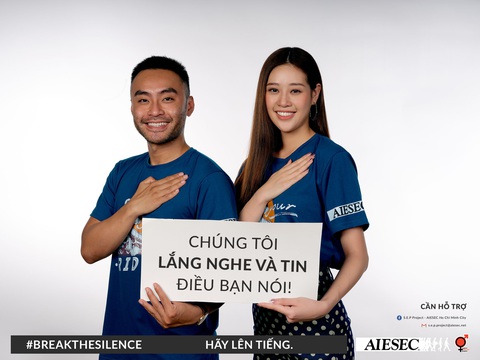 Hoa hậu Khánh Vân phản đối quấy rối tình dục qua Break the silence - Ảnh 4. Hoa hậu Khánh Vân phản đối quấy rối tình dục qua Break the silence - Ảnh 4.