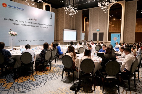 Thống nhất chuẩn chương trình đào tạo ngành kế toán - Ảnh 1. Thống nhất chuẩn chương trình đào tạo ngành kế toán - Ảnh 1.