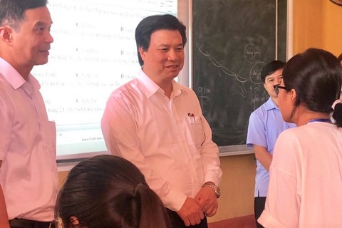 Không bố trí người thuộc diện F0, F1, F2 tham gia kỳ thi tốt nghiệp THPT - Ảnh 1. Không bố trí người thuộc diện F0, F1, F2 tham gia kỳ thi tốt nghiệp THPT - Ảnh 1.