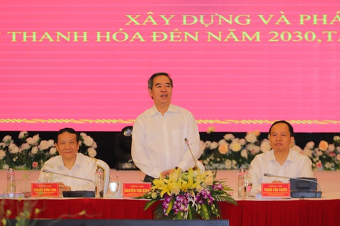 Thanh Hóa phải thành tỉnh công nghiệp trong tương lai - Ảnh 1. Thanh Hóa phải thành tỉnh công nghiệp trong tương lai - Ảnh 1.