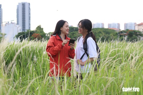 Bạn trẻ Sài Gòn thích thú check-in với cánh đồng cỏ hoang lau trắng - Ảnh 9. Bạn trẻ Sài Gòn thích thú check-in với cánh đồng cỏ hoang lau trắng - Ảnh 9.