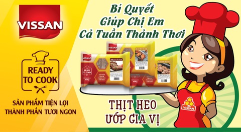 Vissan bật mí bí quyết giúp chị em cả tuần thảnh thơi - Ảnh 1. Vissan bật mí bí quyết giúp chị em cả tuần thảnh thơi - Ảnh 1.