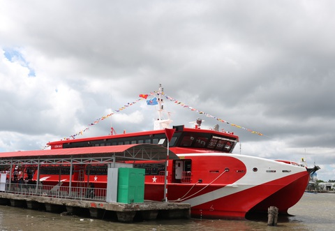 Khai trương tuyến tàu cao tốc du lịch biển đảo Cà Mau - Nam Du - Phú Quốc - Ảnh 1. Khai trương tuyến tàu cao tốc du lịch biển đảo Cà Mau - Nam Du - Phú Quốc - Ảnh 1.