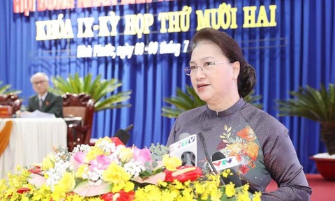 Chủ tịch Quốc hội đánh giá cao công tác cán bộ nữ, bình đẳng giới ở Bình Phước - Ảnh 1. Chủ tịch Quốc hội đánh giá cao công tác cán bộ nữ, bình đẳng giới ở Bình Phước - Ảnh 1.