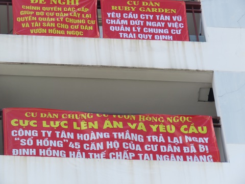 Cư dân Ruby Garden kêu trời vì ban quản trị chung cư bị tiếm quyền - Ảnh 3. Cư dân Ruby Garden kêu trời vì ban quản trị chung cư bị tiếm quyền - Ảnh 3.