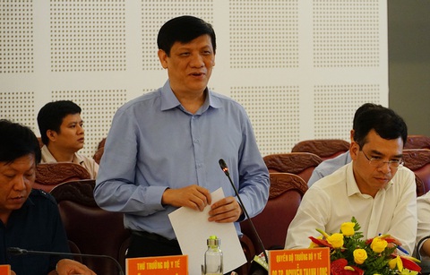 Quyền Bộ trưởng Bộ Y tế làm việc với 7 tỉnh để ngăn dịch bạch hầu - Ảnh 1. Quyền Bộ trưởng Bộ Y tế làm việc với 7 tỉnh để ngăn dịch bạch hầu - Ảnh 1.