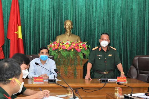 Bộ Quốc phòng tăng cường năng lực xét nghiệm COVID-19 cho Quân khu 5 - Ảnh 1. Bộ Quốc phòng tăng cường năng lực xét nghiệm COVID-19 cho Quân khu 5 - Ảnh 1.