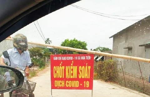Phong tỏa một thôn ở Thái Bình vì có người dương tính lần 1 với COVID-19 - Ảnh 2. Phong tỏa một thôn ở Thái Bình vì có người dương tính lần 1 với COVID-19 - Ảnh 2.