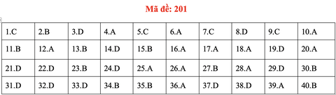 Đề và bài giải môn vật lý kỳ thi tốt nghiệp THPT 2020 - Ảnh 5. Đề và bài giải môn vật lý kỳ thi tốt nghiệp THPT 2020 - Ảnh 5.