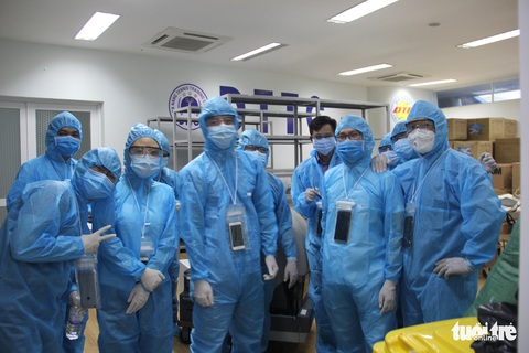 Vận hành thử bệnh viện dã chiến ở cung thể thao Tiên Sơn - Ảnh 10. Vận hành thử bệnh viện dã chiến ở cung thể thao Tiên Sơn - Ảnh 10.