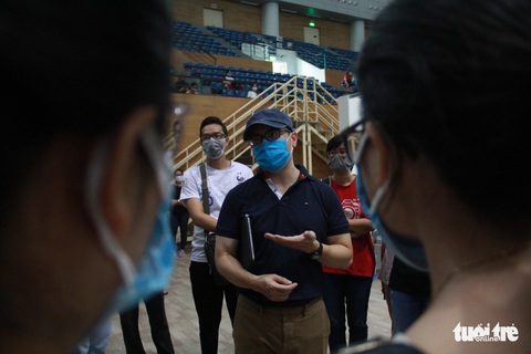 Vận hành thử bệnh viện dã chiến ở cung thể thao Tiên Sơn - Ảnh 6. Vận hành thử bệnh viện dã chiến ở cung thể thao Tiên Sơn - Ảnh 6.