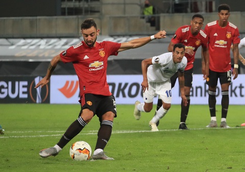 Bruno Fernandes nổ súng trong hiệp phụ, Man Utd nhọc nhằn vào bán kết Europa League - Ảnh 6. Bruno Fernandes nổ súng trong hiệp phụ, Man Utd nhọc nhằn vào bán kết Europa League - Ảnh 6.