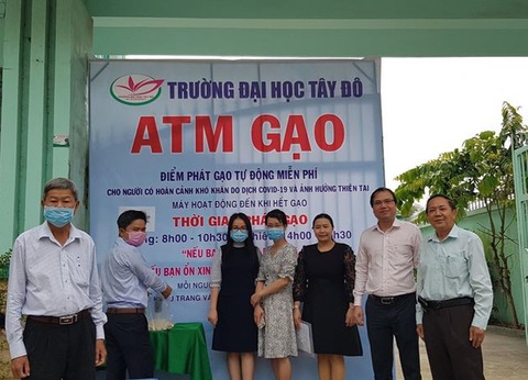 Trường Đại học Tây Đô chung tay phòng chống dịch COVID-19 - Ảnh 1. Trường Đại học Tây Đô chung tay phòng chống dịch COVID-19 - Ảnh 1.